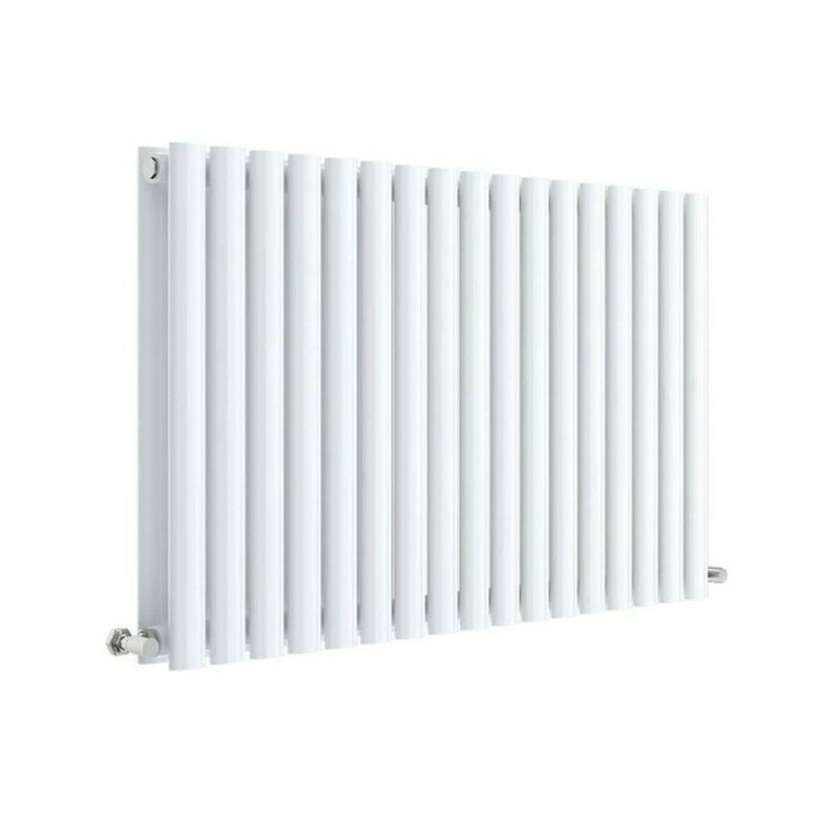 Nuie Revive White 600 x 992mm Horizontal Double Panel Radiator