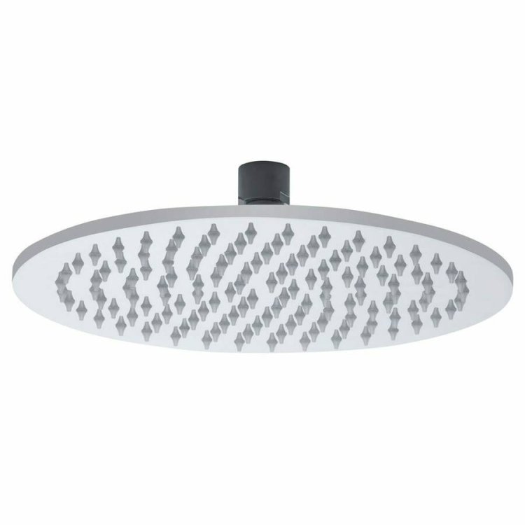 Tavistock Chrome Round 200mm Fixed Shower Head