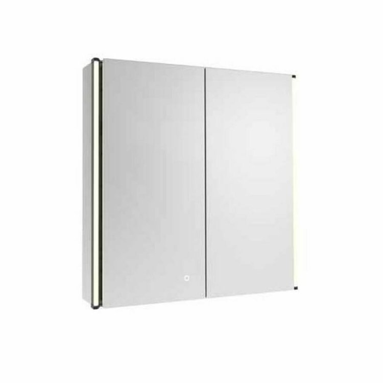 Tavistock Façade 600mm Double Door Illuminated Bathroom Cabinet