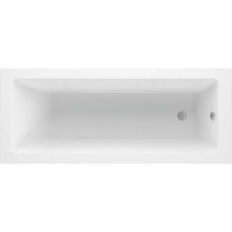 Ajax Armthorpe 1700 x 750mm Supercast Square Single Ended Bath