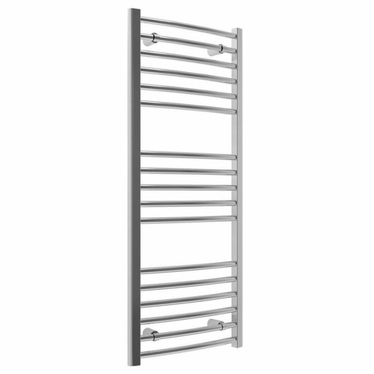 Ajax Kenwick 1600 x 500mm Chrome Curved Towel Warmer