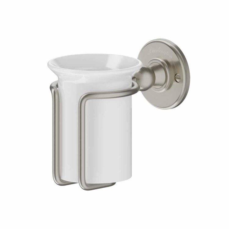 Burlington Brushed Nickel Tumbler Holder A2BNKL