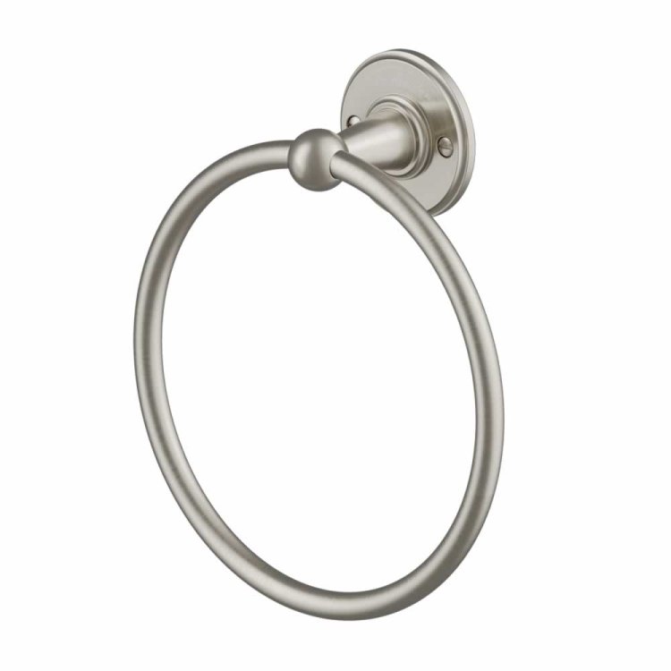 Burlington Brushed Nickel Towel Ring A3BNKL