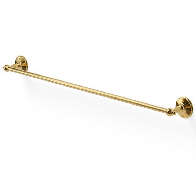 Miller Stockholm 720mm Polished Brass Towel Rail