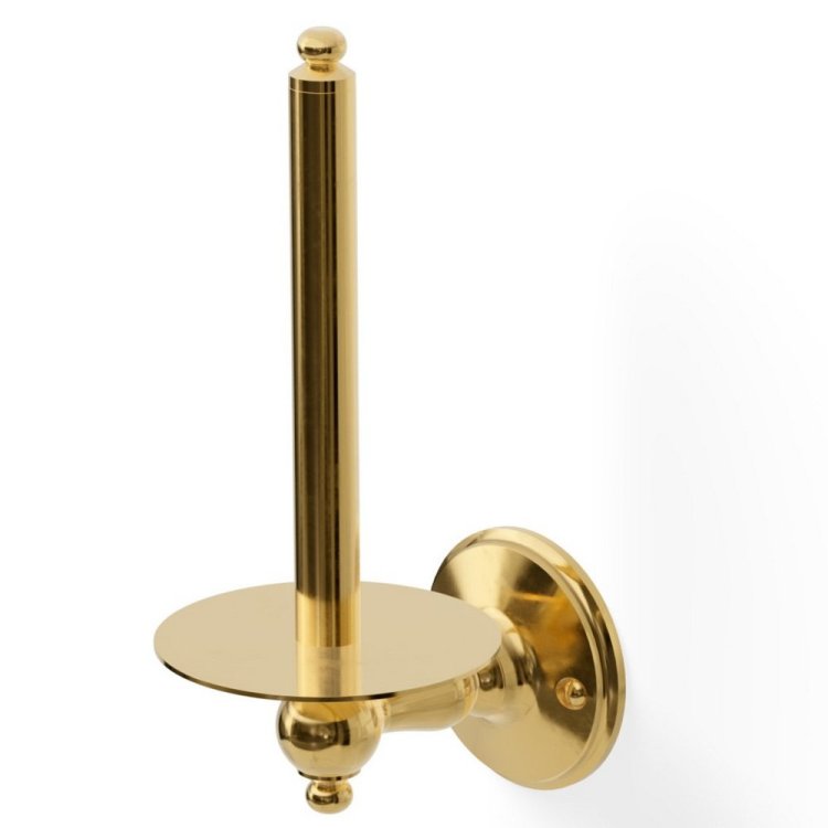 Miller Stockholm Chrome Spare Toilet Roll Holder