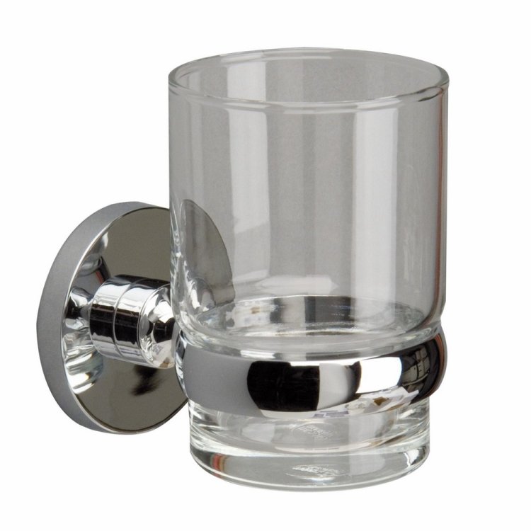 Miller Lily Chrome Tumbler Holder
