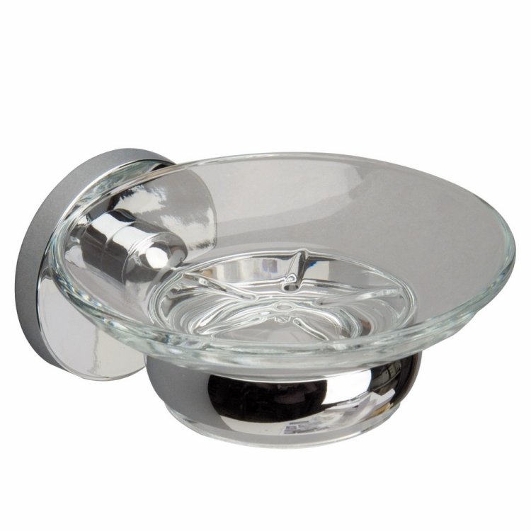 Miller Lily Chrome Soap Dish