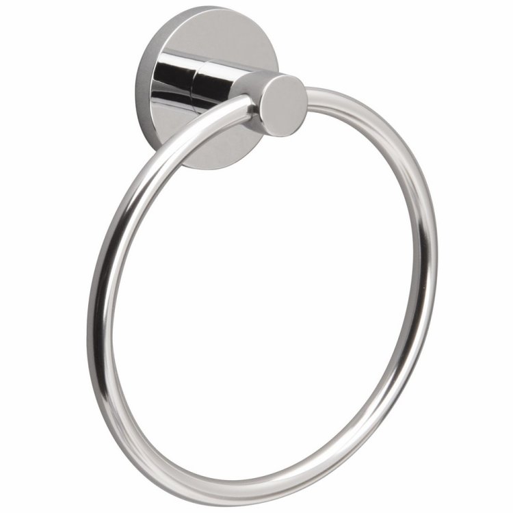 Miller Lily Chrome Towel Ring