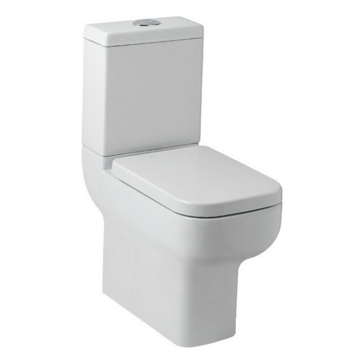 Kartell Options 600 Comfort Height Close Coupled Rimless WC Pan and Seat 