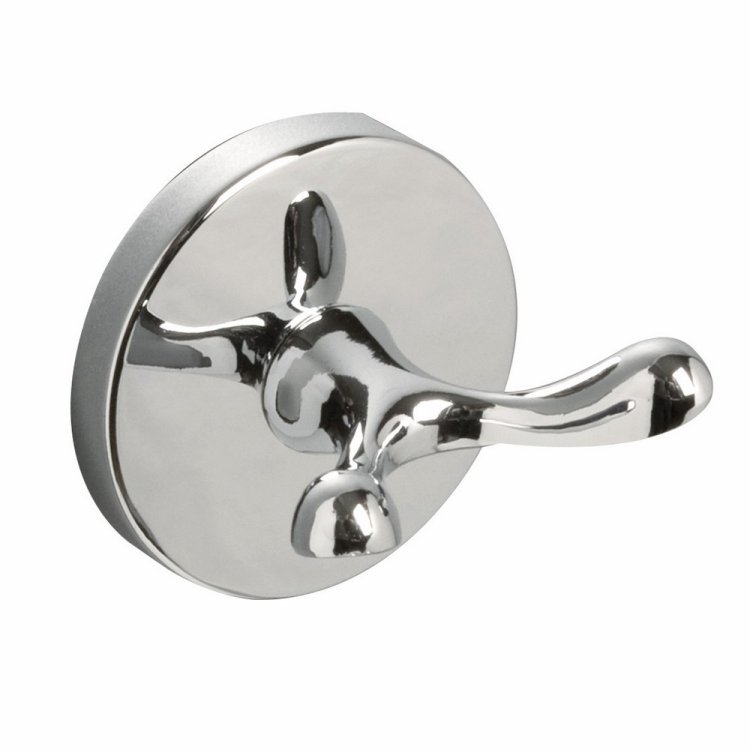 Miller Lily Chrome Double Robe Hook
