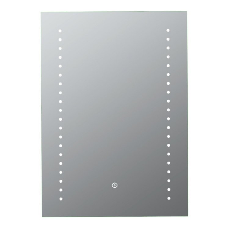 Ajax Oakwood 800 x 600mm Rectangular Front Lit LED Mirror