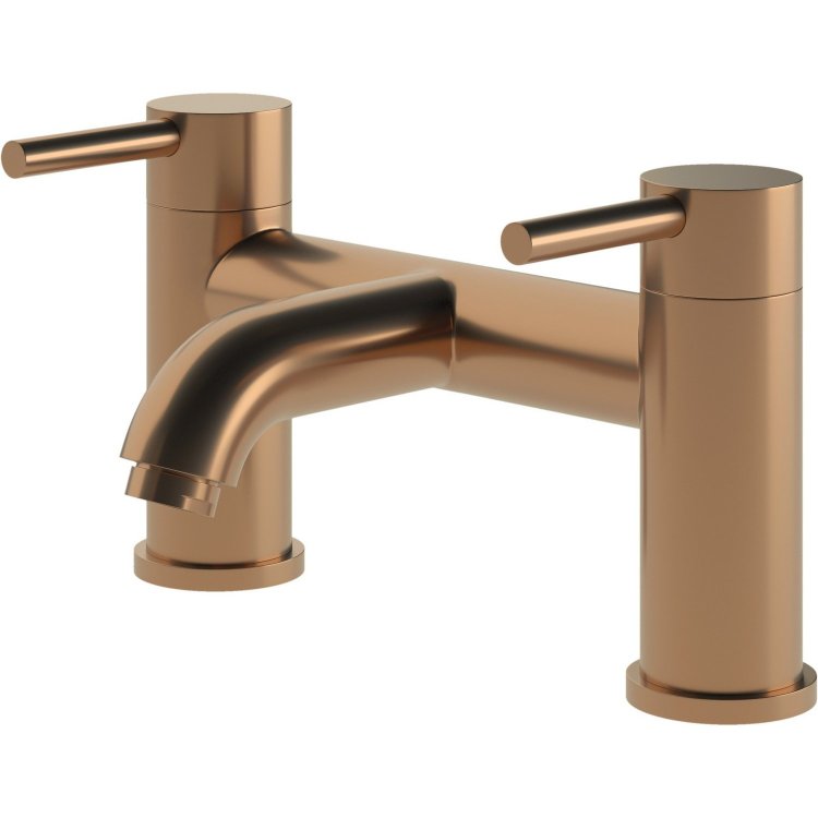 Item Ajax Ouse Brushed Brass Bath Filler