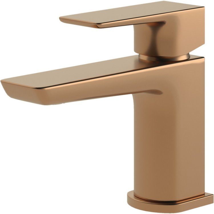 Ajax Burgh Brushed Bronze Basin Mixer and Waste