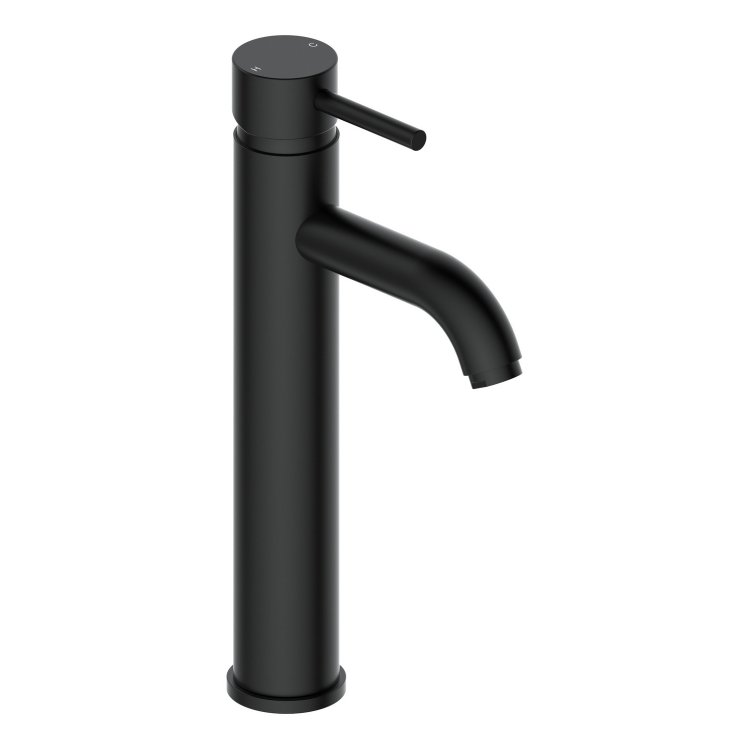 Ajax Ouse Matt Black Tall Basin Mixer