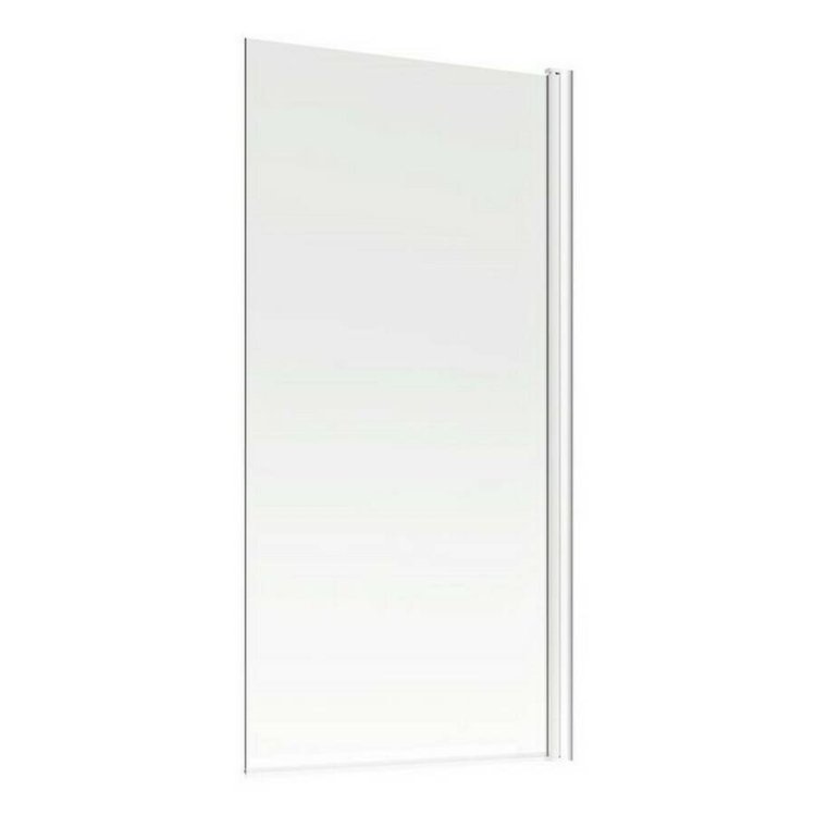 Ajax 1400mm Chrome Single Straight Bath Screen