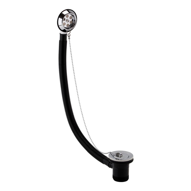 Ajax Chrome Tidy Plug and Chain Bath Waste