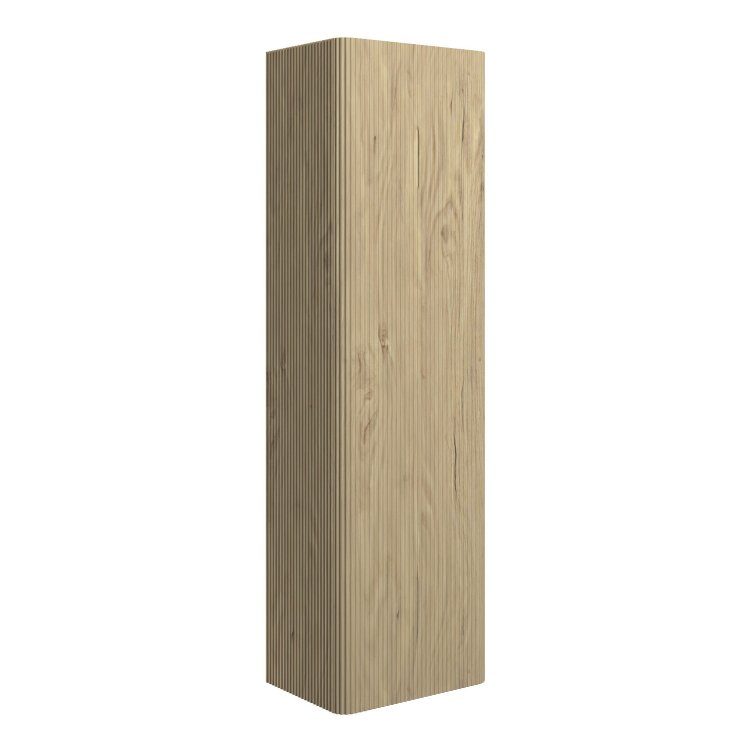 Ajax Torrington 350mm Wall Hung Textured Oak Tall Unit