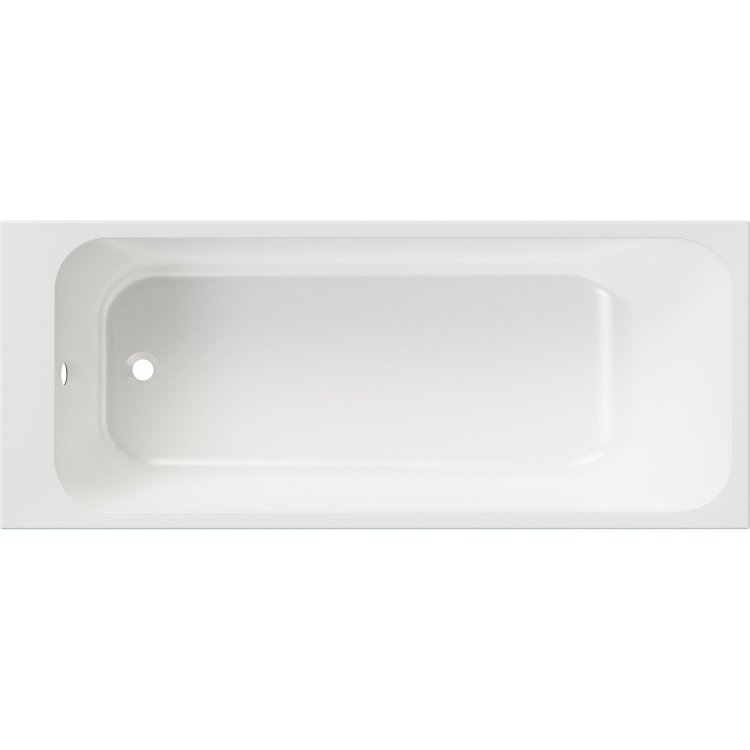 Ajax Scampton 1700 x 700mm Round Thin Edge Single Ended Bath
