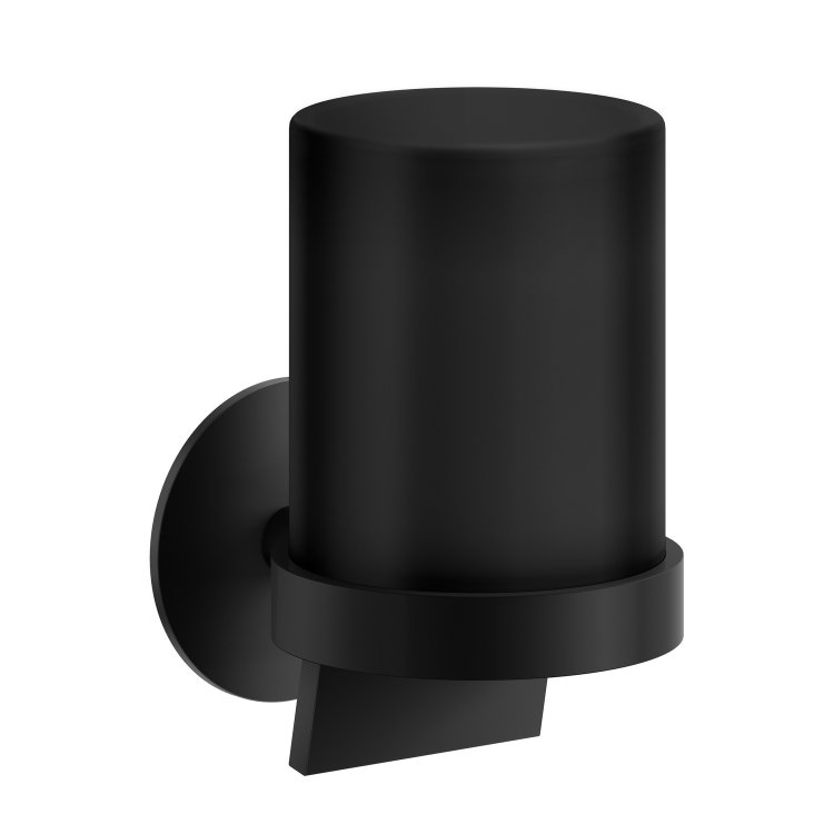 Smedbo Dot Matt Black Soap Dispenser