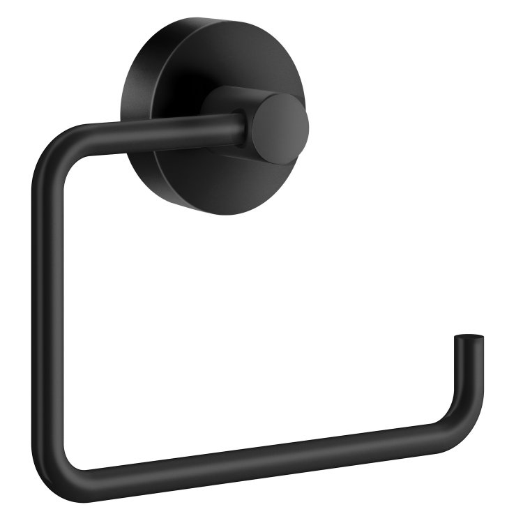 Smedbo Home Black Toilet Roll Holder