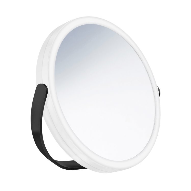 Smedbo Outline Black LED Table Mirror