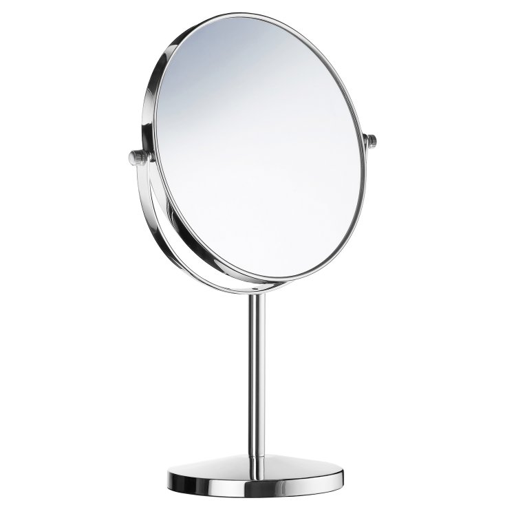 Smedbo Beslagsboden Chrome Freestanding Makeup Mirror