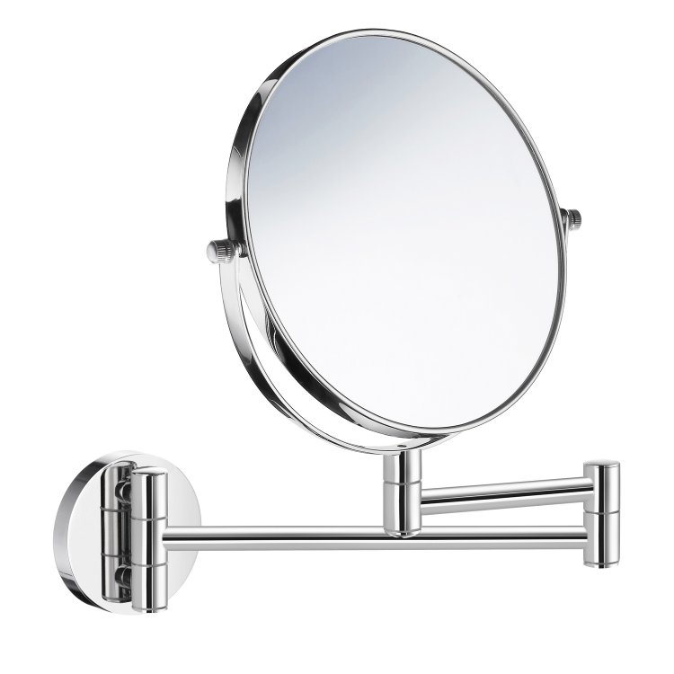 Smedbo Beslagsboden Chrome Wall Mounted Makeup Mirror