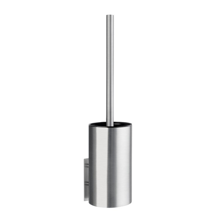 Smedbo Beslagsboden Brushed Stainless Steel Self Adhesive Toilet Brush and Holder