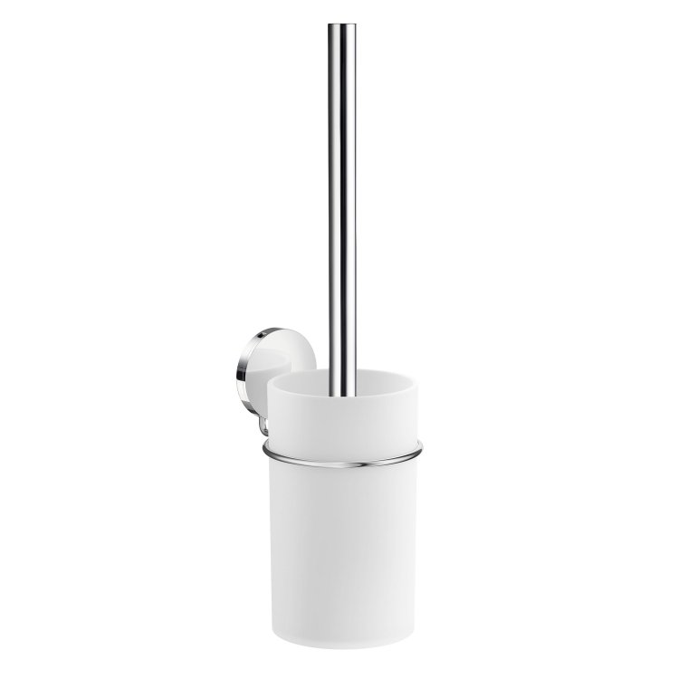 Smedbo Beslagsboden Chrome Toilet Brush with Holder