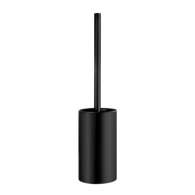 Smedbo Beslagsboden Black Freestanding Toilet Brush Holder