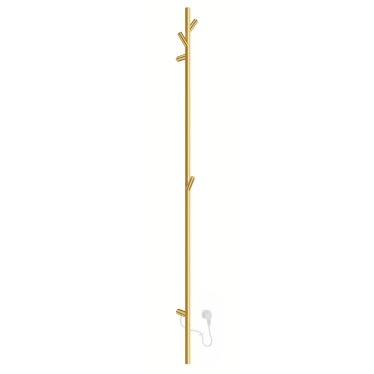 Smedbo Dry Brushed Brass Electrical Tree Towel Warmer