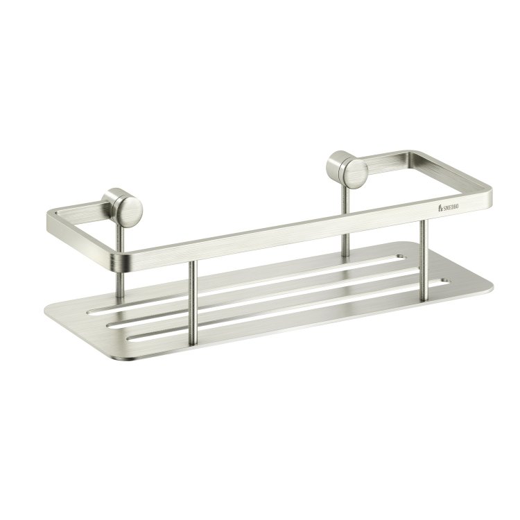 Smedbo Sideline Brushed Nickel 250 x 103mm Soap Basket