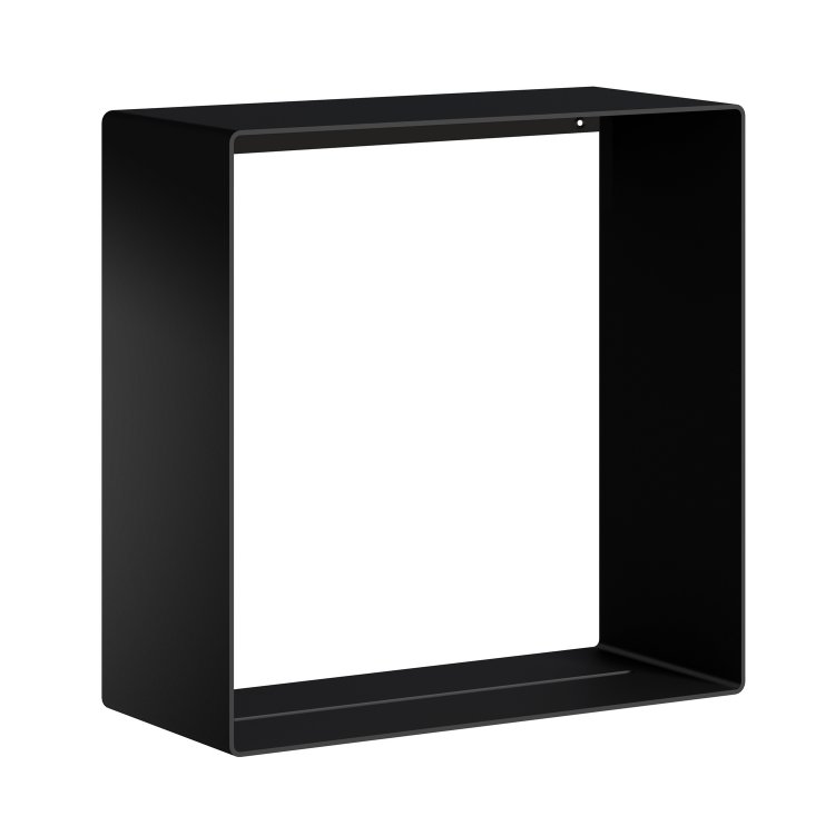 Smedbo Sideline Black Bathroom and Shower Shelf