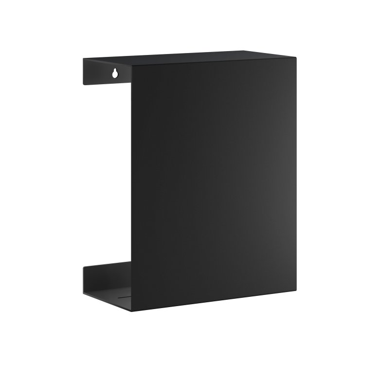 Smedbo Sideline Black Bathroom Shelf