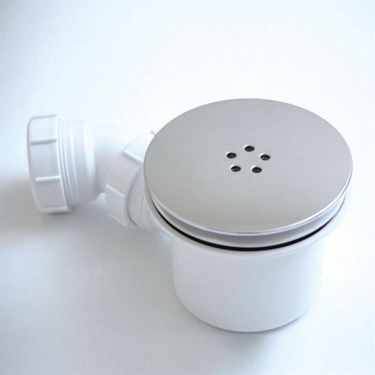 Eastbrook 90mm Fast Flow Shower Waste in Chrome