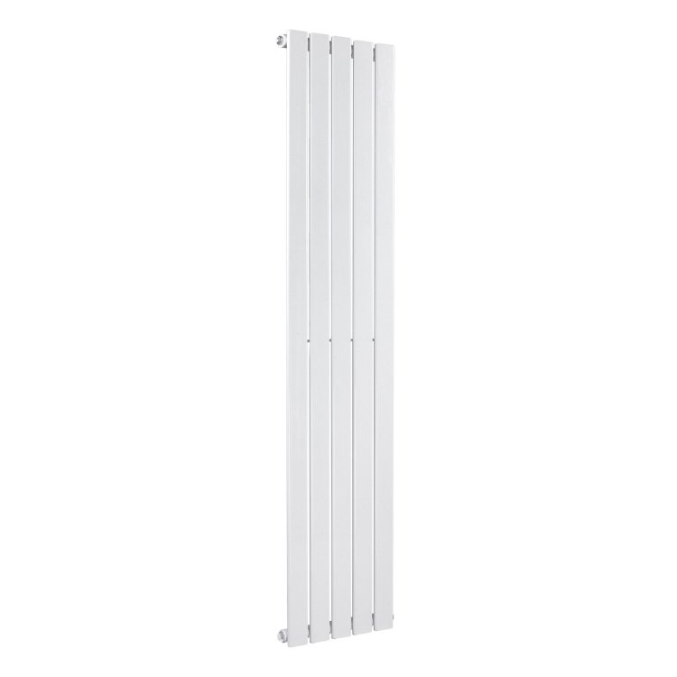 Scudo Bravo White 1800 x 340mm Vertical Single Designer Radiator