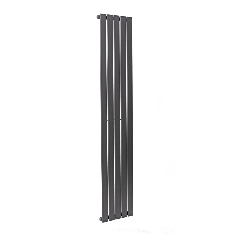 Scudo Bravo Anthracite 1800 x 340mm Vertical Single Designer Radiator