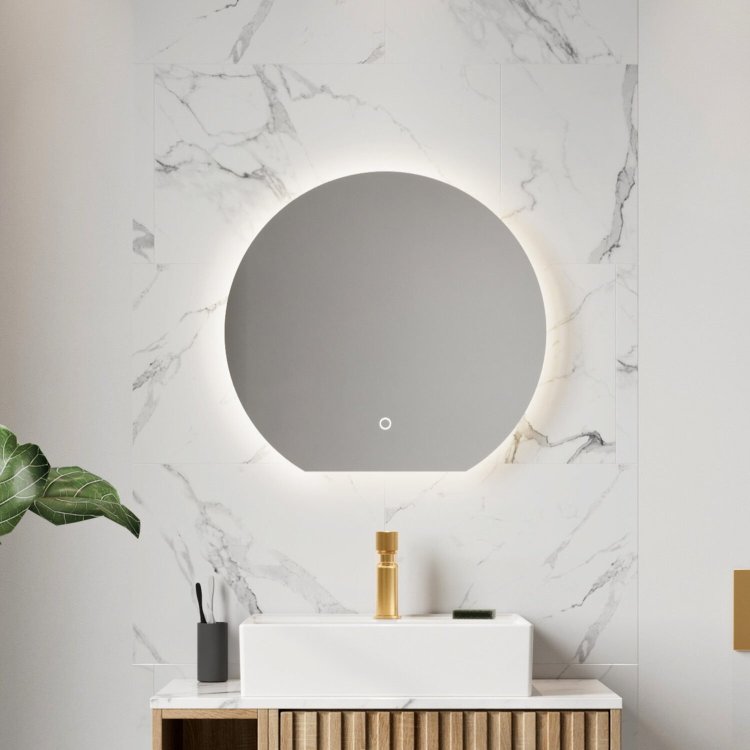 Scudo Alba 900 x 746mm LED Bathroom Mirror