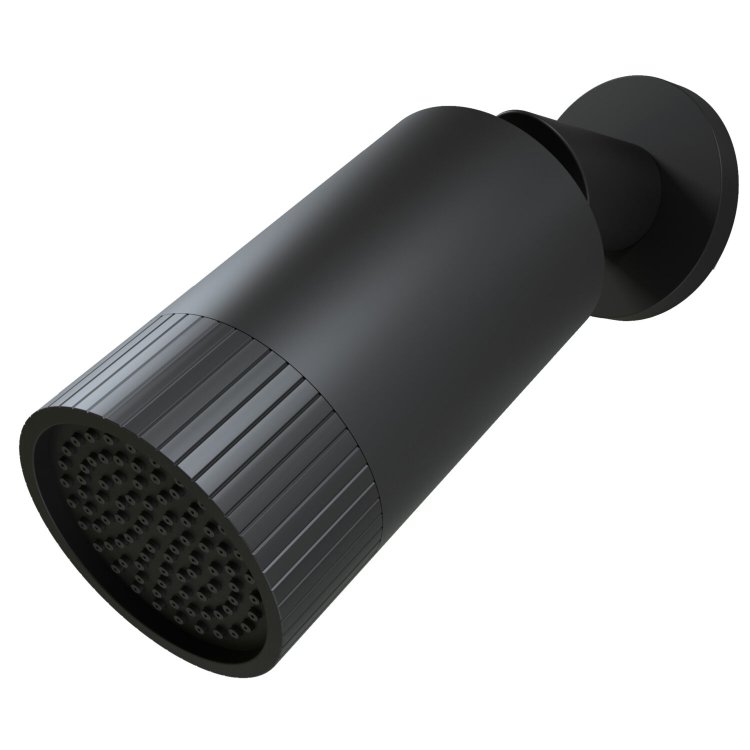 Scudo Core Matt Black Spotlight Shower Head