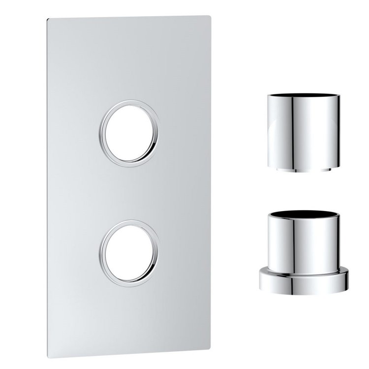 Scudo Concealed One Outlet Shower Valve with Chrome Plate Scudo Concealed One Outlet Shower Valve with Chrome Plate