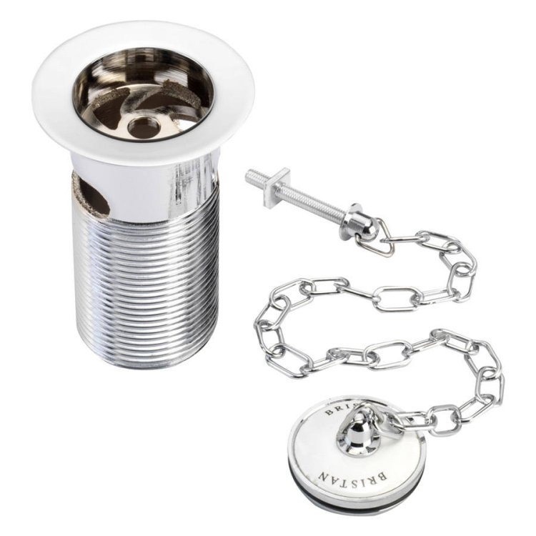 WS-Bristan Traditional Basin Waste Slotted Chrome-1