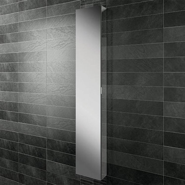HiB Eris 30 Single Door Tall Mirror Cabinet-1