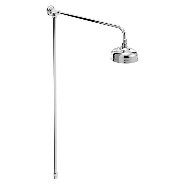 Bristan-Chrome-Traditional-Rigid-Riser-Kit-with-Shower-Head