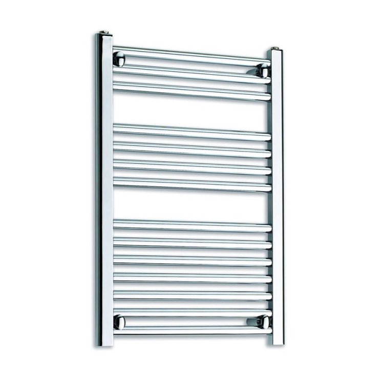 Kartell K-Rail 25mm Straight Chrome Towel Rail 800 x 600mm
