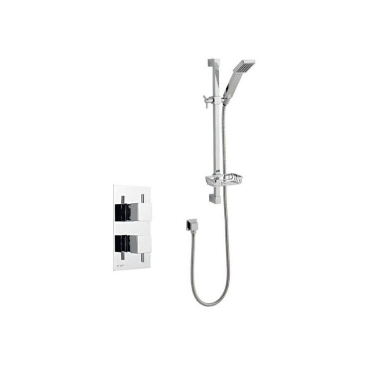 Kartell-Pure-Thermostatic-Concealed-Shower-Valve-with-Adjustable-Slide-Rail-Kit