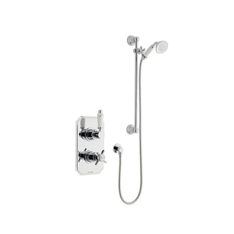 Kartell-Klassique-Thermostatic-Concealed-Shower-Valve-with-Adjustable-Slide-Rail-Kit