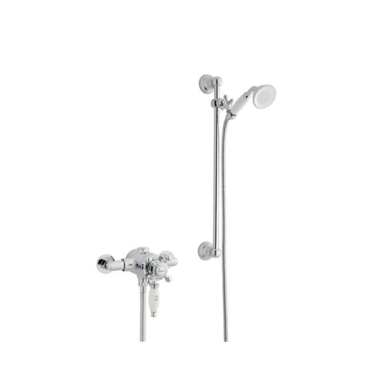 Kartell-Viktory-Thermostatic-Exposed-Shower-Valve-with-Adjustable-Slide-Rail-Kit