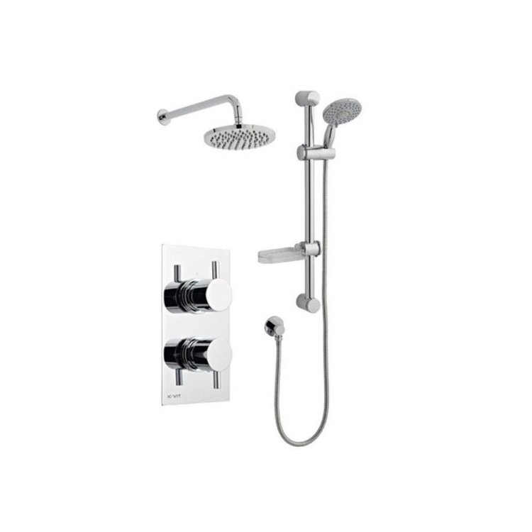 Kartell-Plan-Thermostatic-Concealed-Shower-Valve-with-Fixed-and-Adjustable-Heads