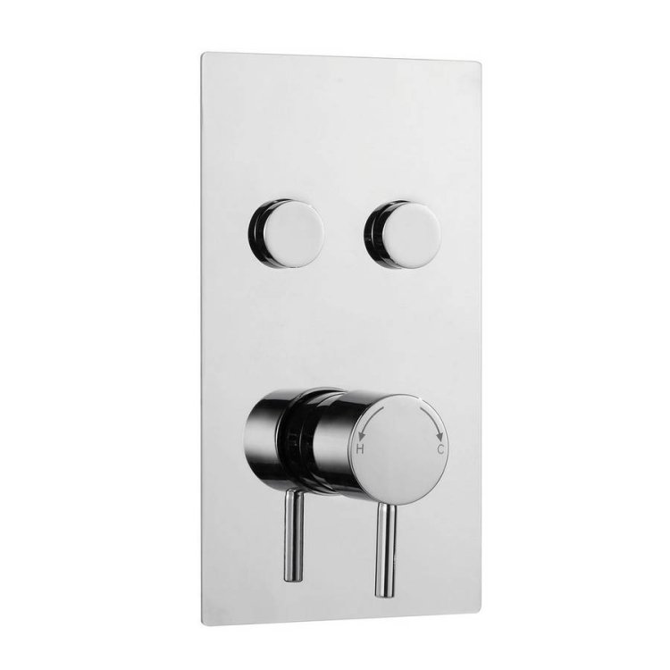Kartell-Plan-Twin-Round-Push-Button-Concealed-Thermostatic-Valve