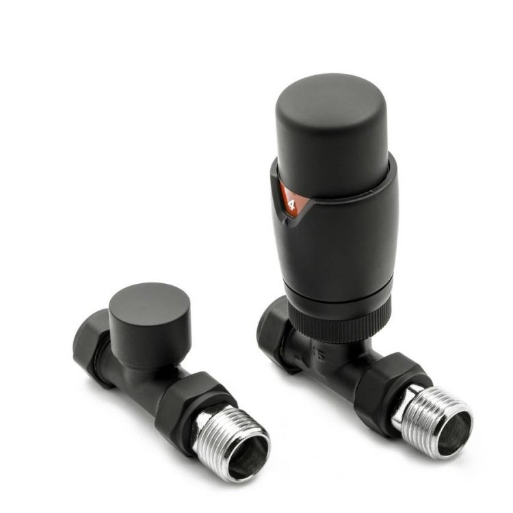 Reina Modal Anthracite Straight Valve